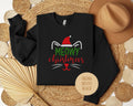 Meowy Christmas Youth Sweatshirt-0
