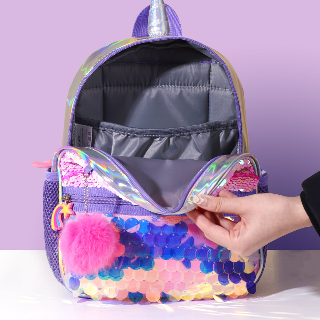 Unicorn Sequin Backpack-1