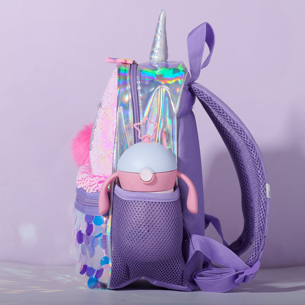 Unicorn Sequin Backpack-3