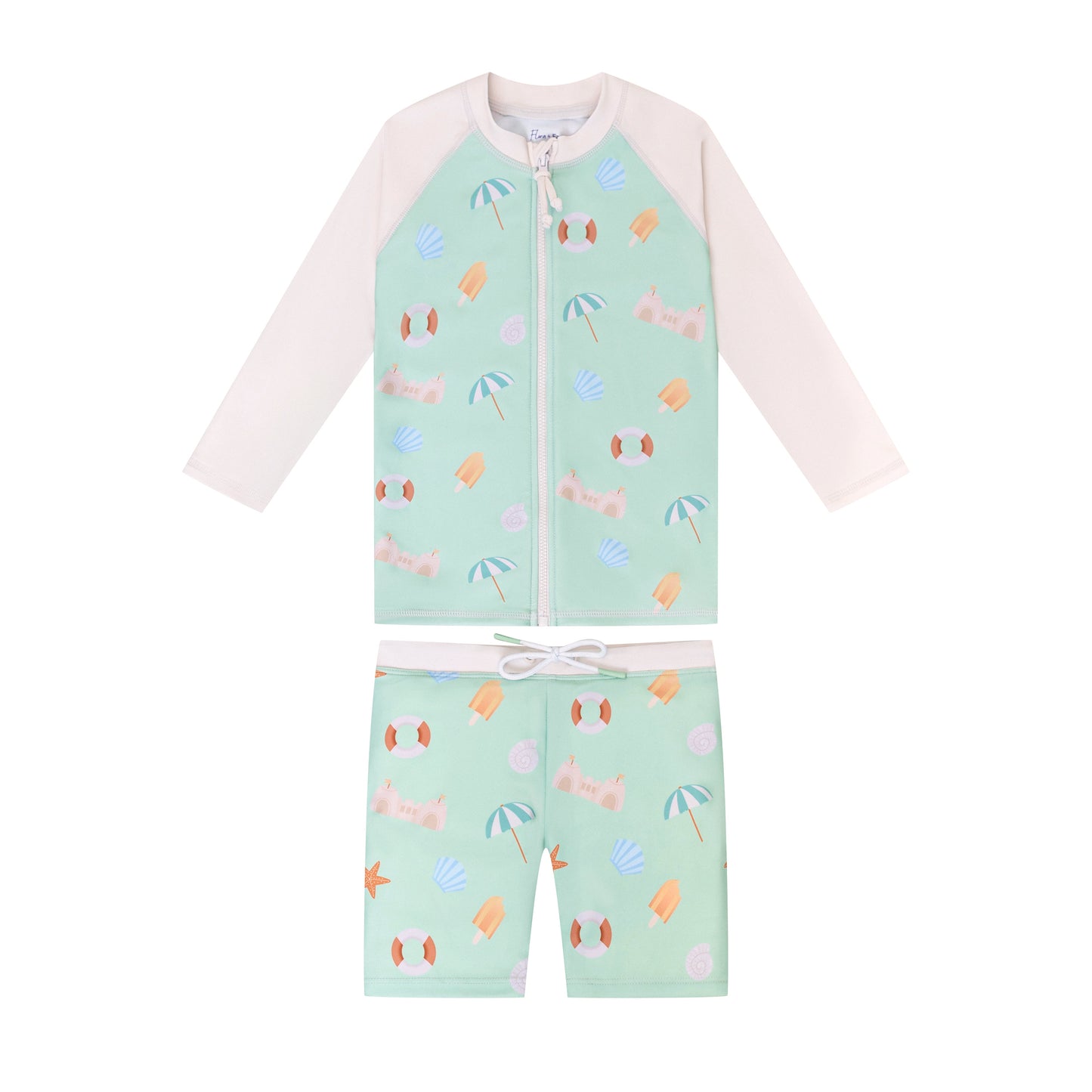 The 'Sandcastle' 2-Piece Swim Set-0