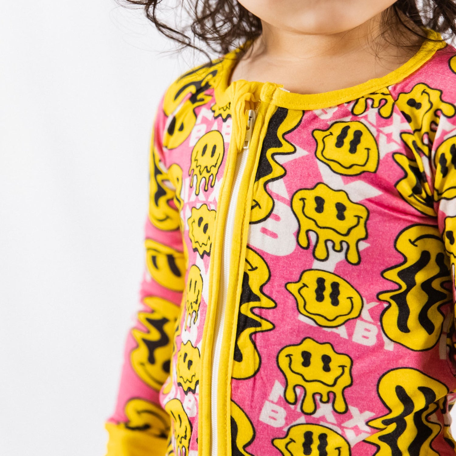 TRIPPY SMILES PINK BAMBOO ZIPPY-1